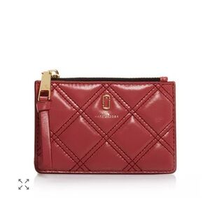 Marc Jacobs Quilted Red Wallet